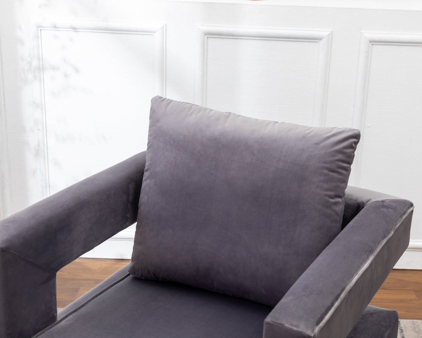 Roundhill Furniture Lenola Contemporary Upholstered Accent Arm Chair