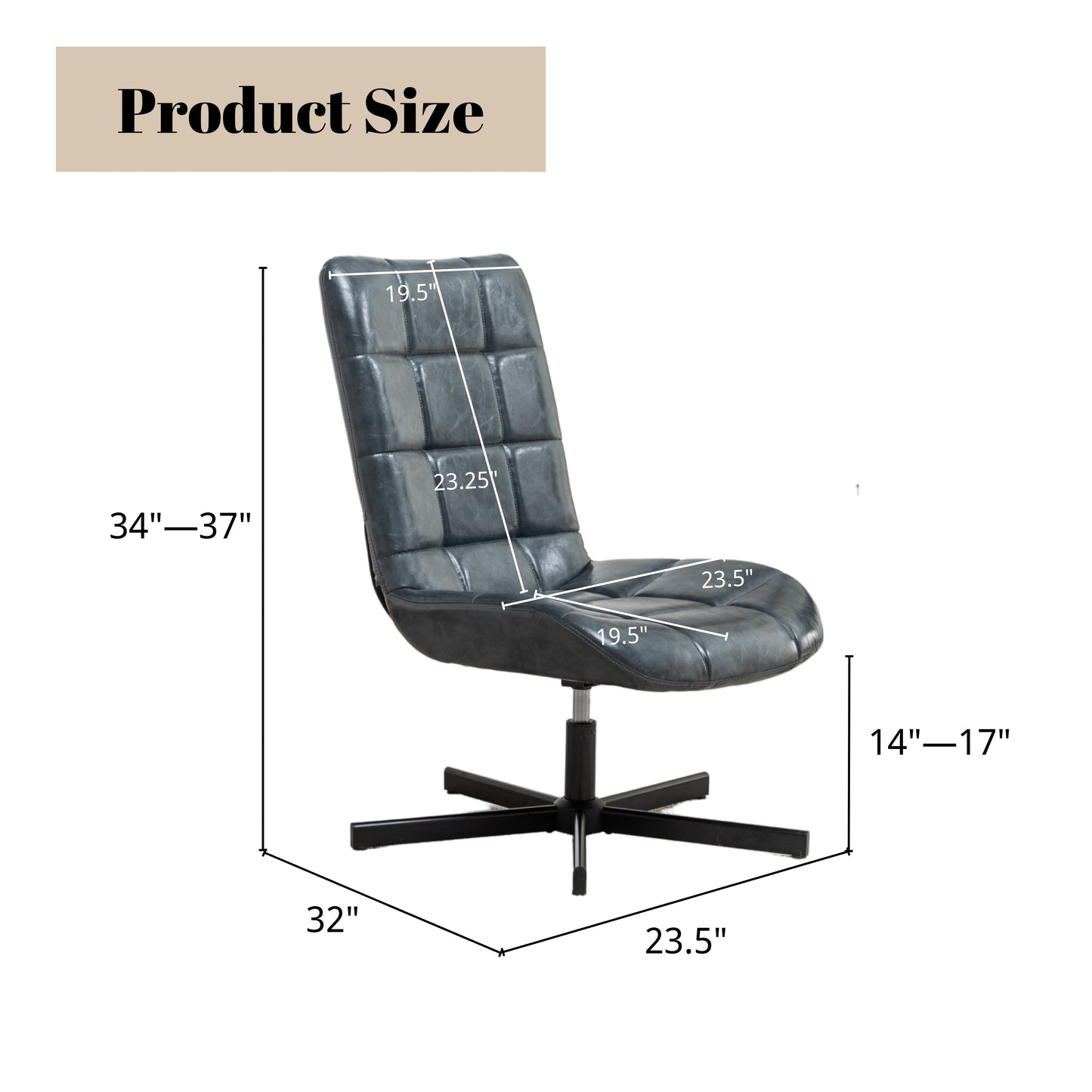 Roundhill Furniture Arlena Faux Leather Tufted Accent Chair and Ottoman