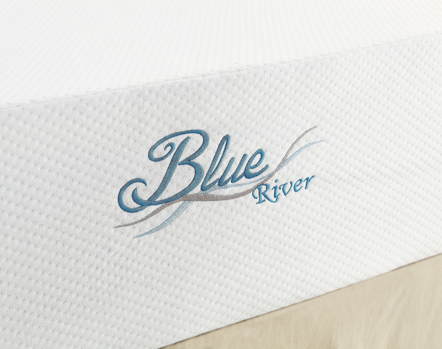 Blue River Gel-Infused Green Tea Memory Foam 10 Inch Mattress, King
