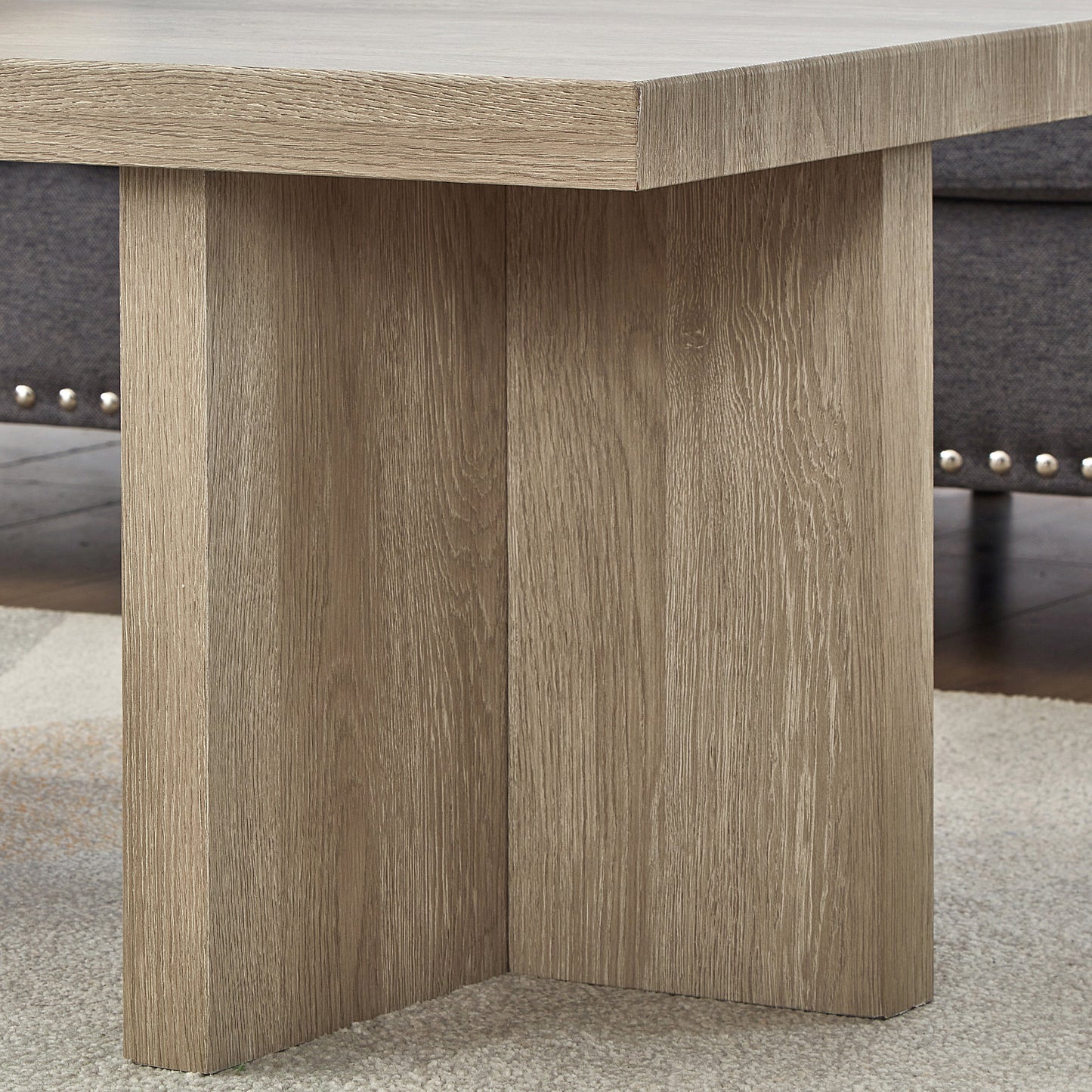 Roundhill Furniture Mchome Square End Table, Nightstand