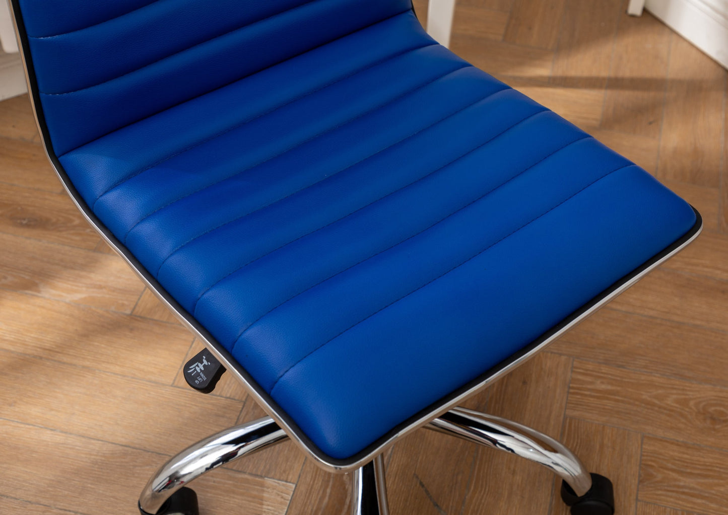 Fremo Chromel Adjustable Air Lift Office Chair, Blue