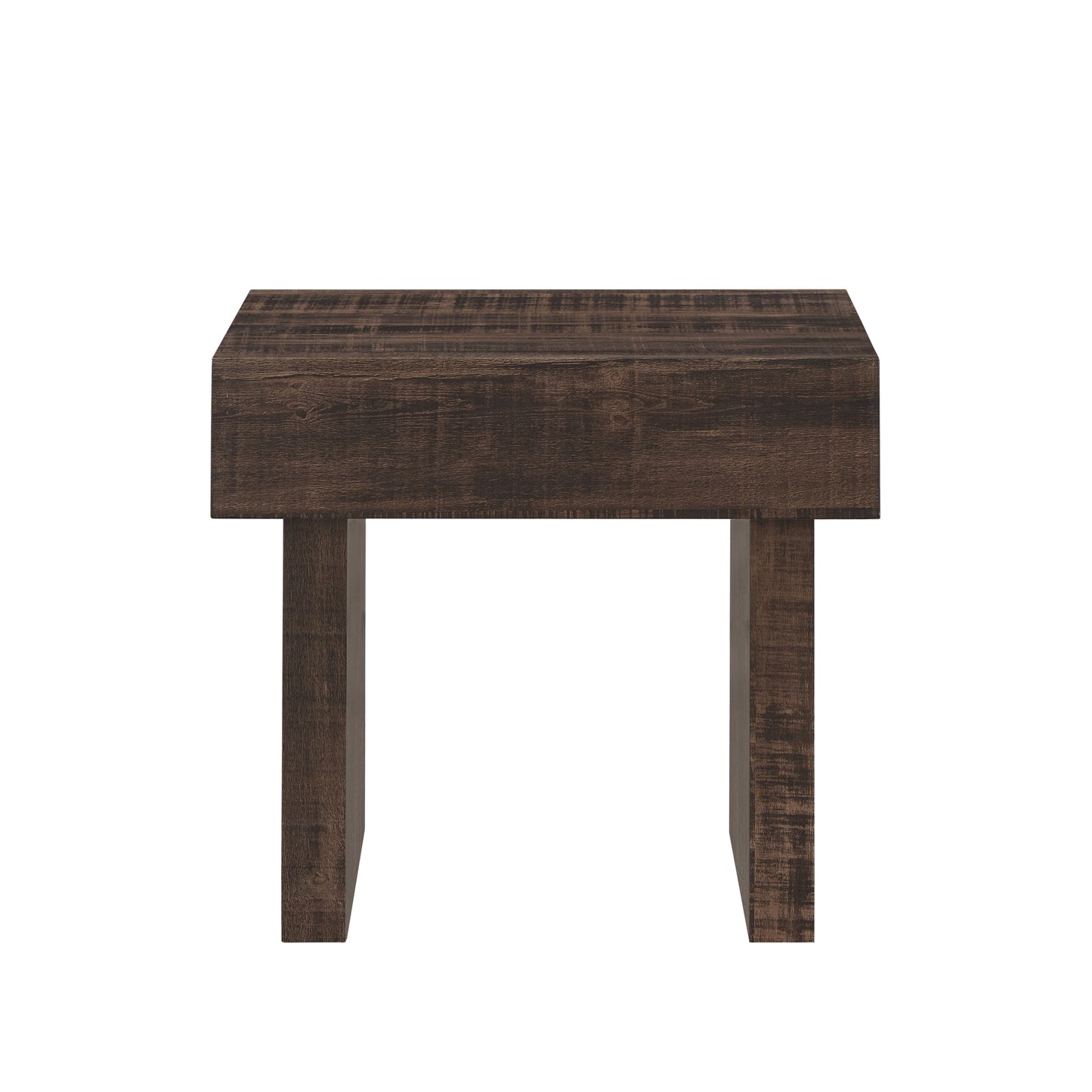 Roundhill Furniture Athens 3-Piece Set Modern Accent Coffee Table with Two End Tables