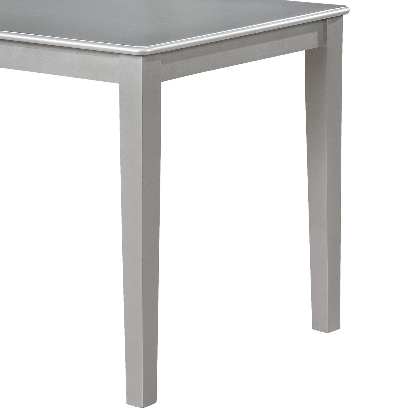 Avignor 5-Piece Contemporary Simplicity Dining Set with 4 Chairs