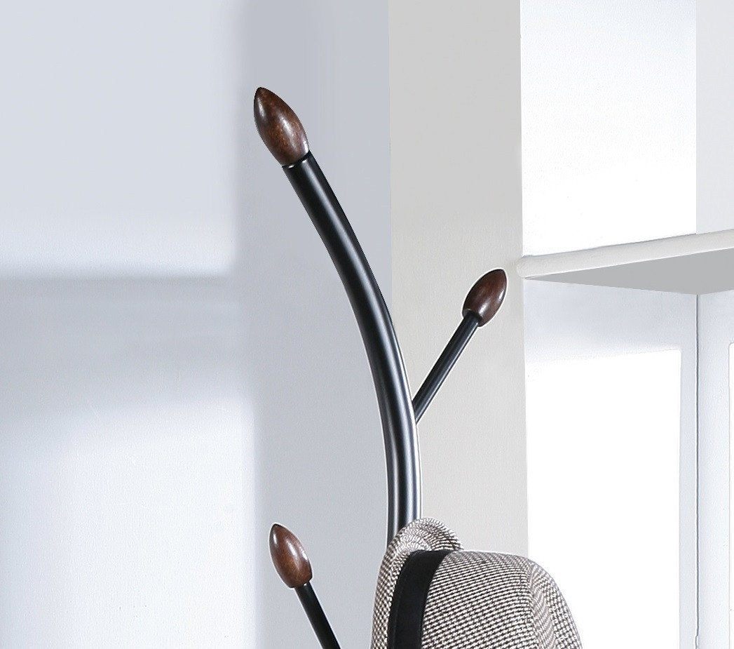 Roundhill Furniture Arles Metal Standing Coat Rack