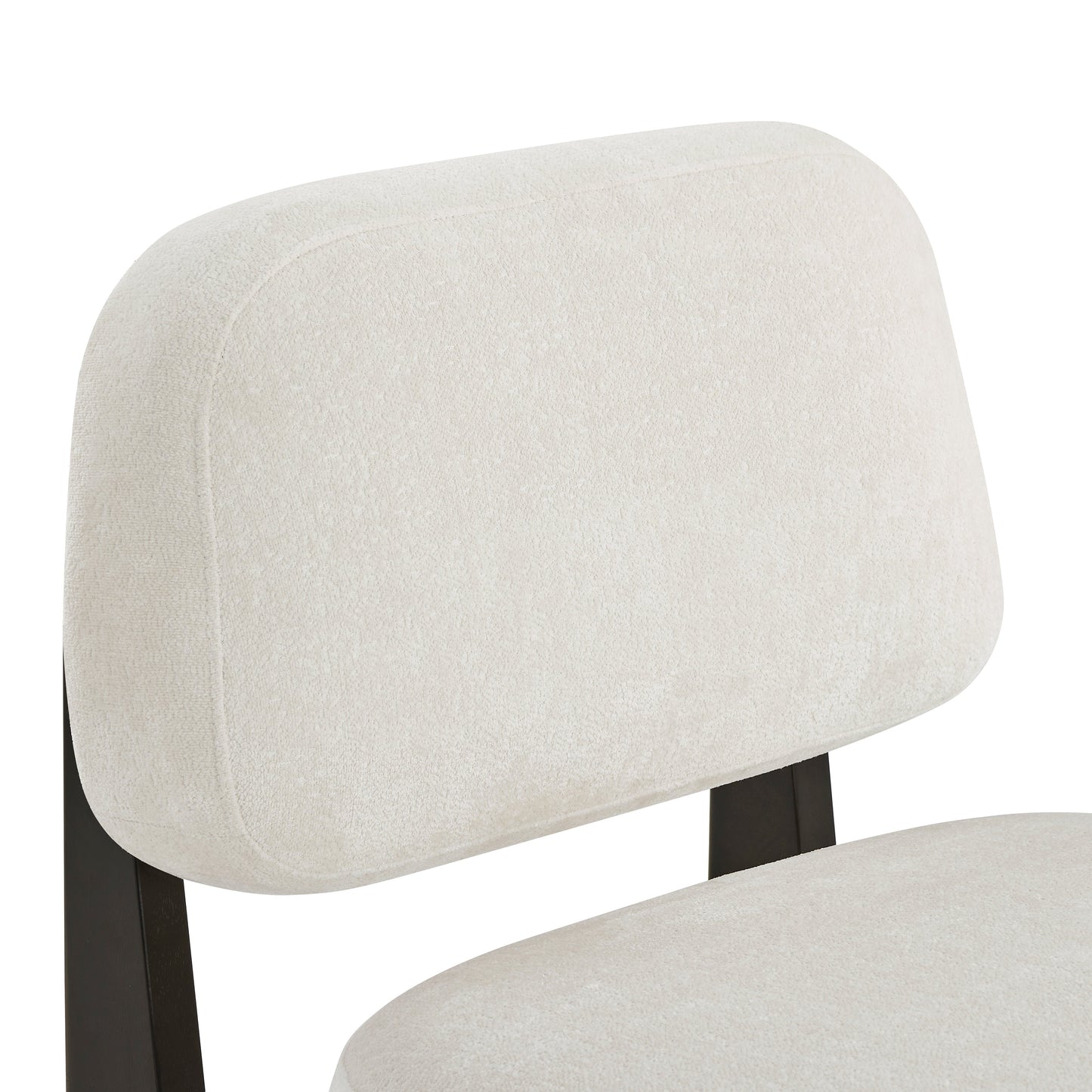 Roundhill Furniture Solara Modern Accent Chair with Solid Wood Frame