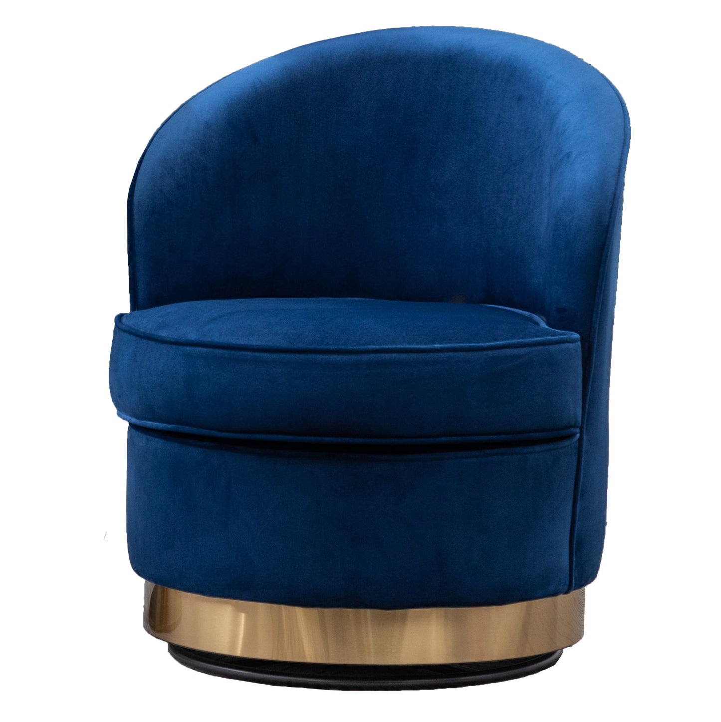 Roundhill Furniture Wania Contemporary Velvet Swivel Chair