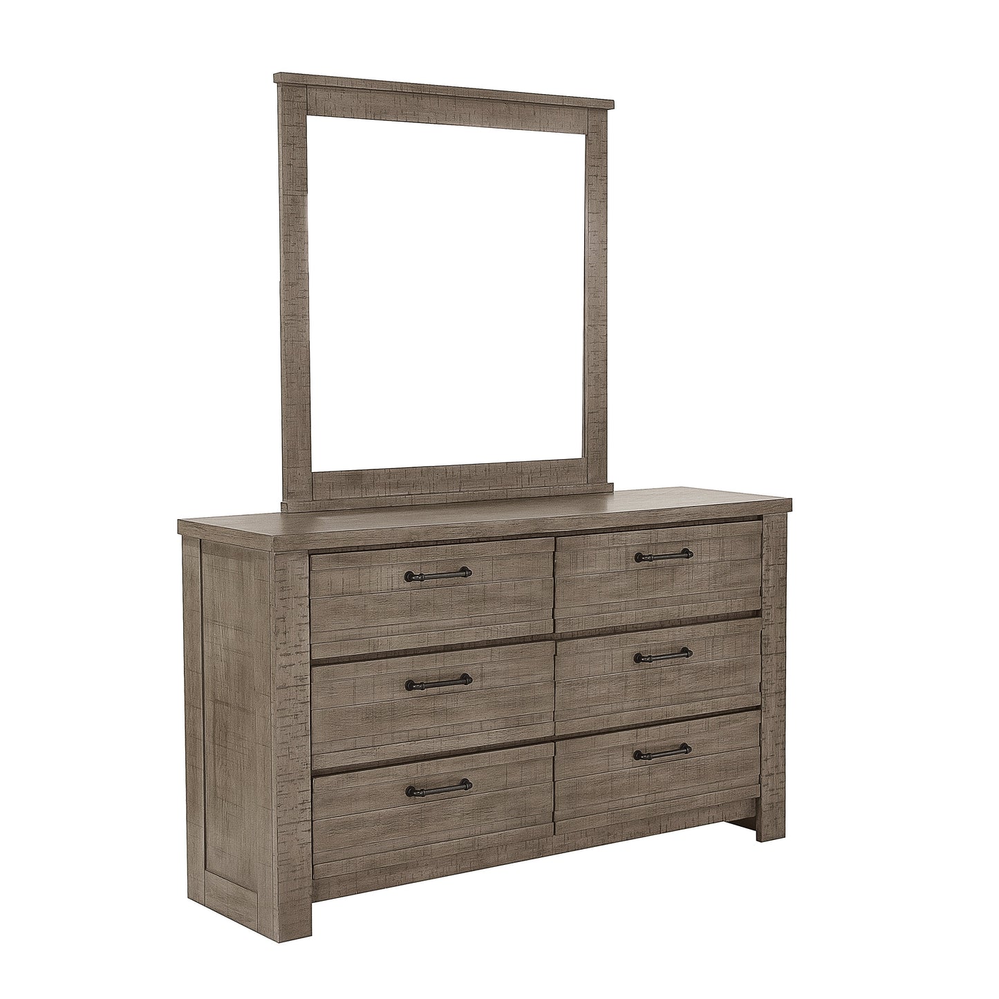 Sedona Transitional Medium Gray Wood Bedroom Collection