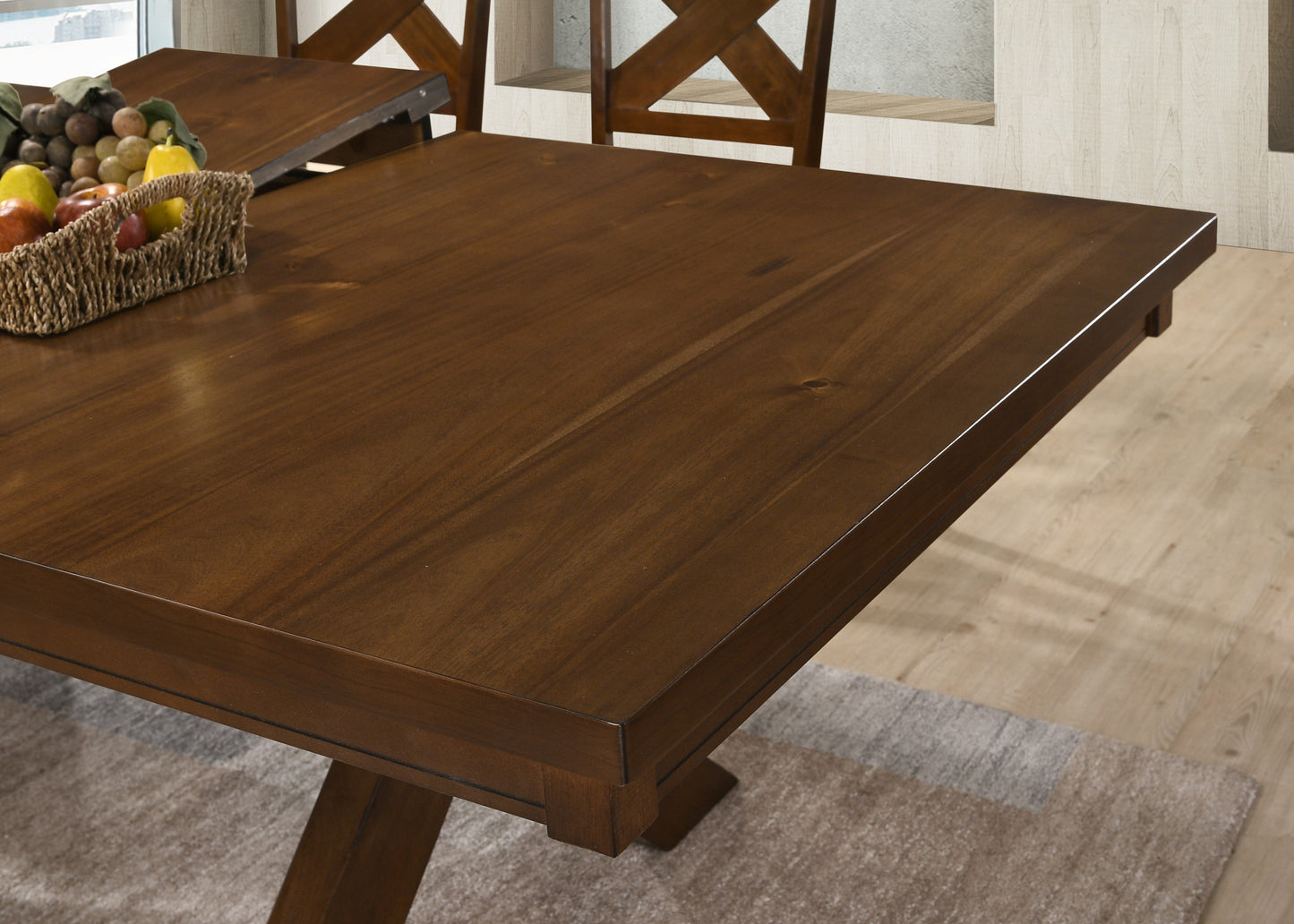 5 PC Karven Solid Wood Dining Set   Table w/ 4 Chairs
