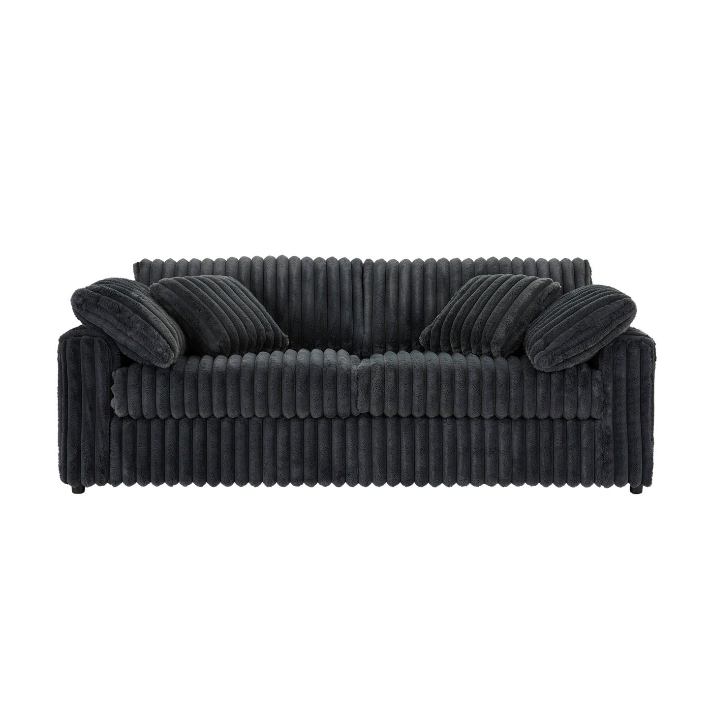 Roundhill Furniture Belvoir Upholstered Stationary Sofa