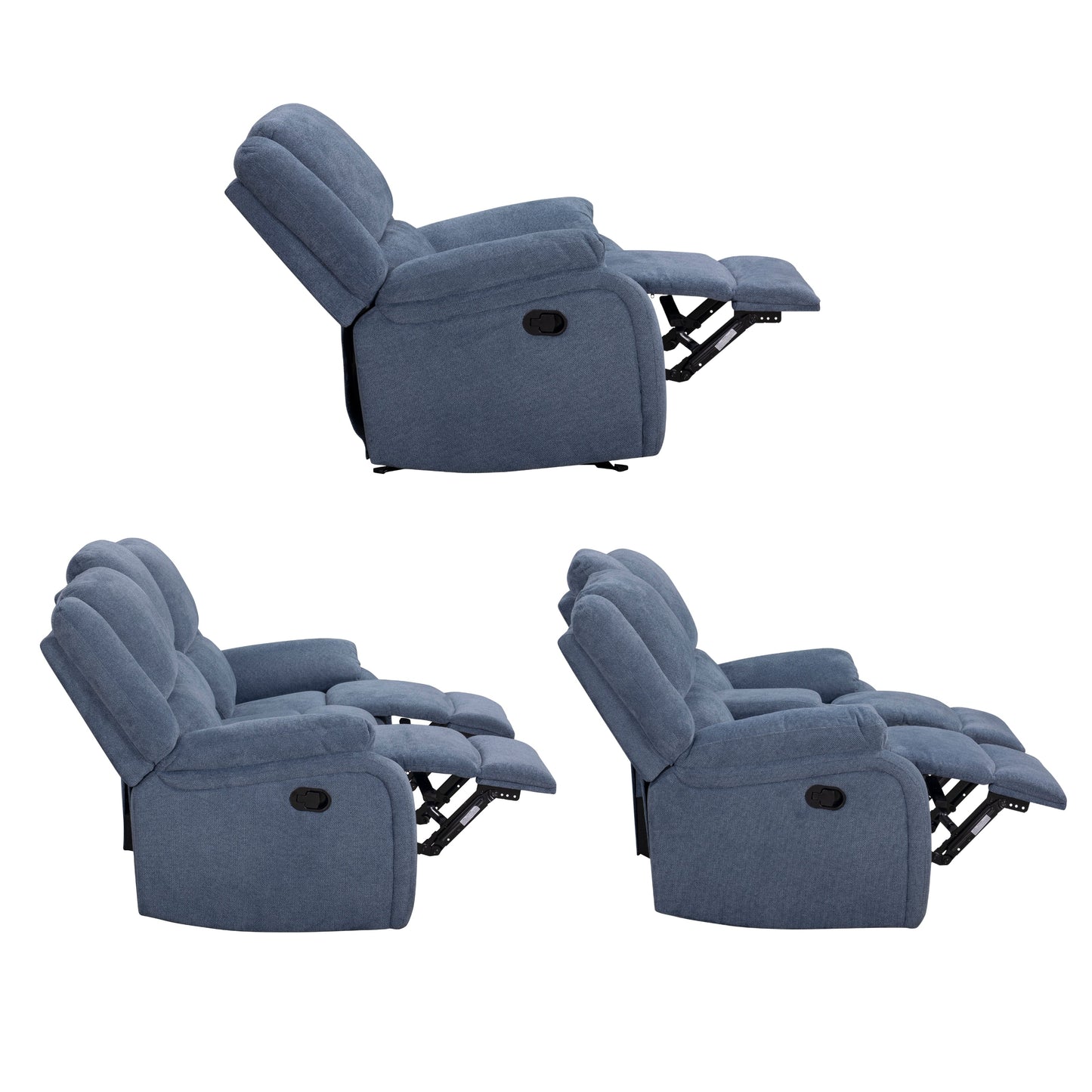 Roundhill Furniture Blitz Transitional Living Room Reclining Collection