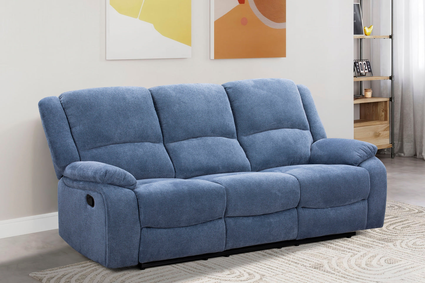 Roundhill Furniture Blitz Transitional Living Room Reclining Collection