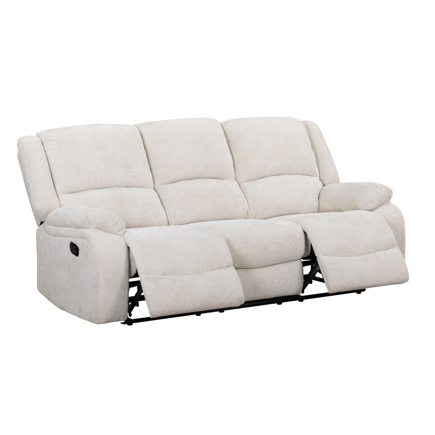 Roundhill Furniture Blitz Transitional Manual Reclining Sofa
