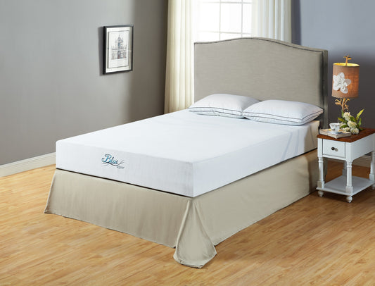 Blue River Gel-Infused Green Tea Memory Foam 10 Inch Mattress, Full