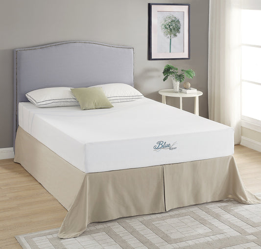 Blue River Gel-Infused Green Tea Memory Foam 10 Inch Mattress, Queen