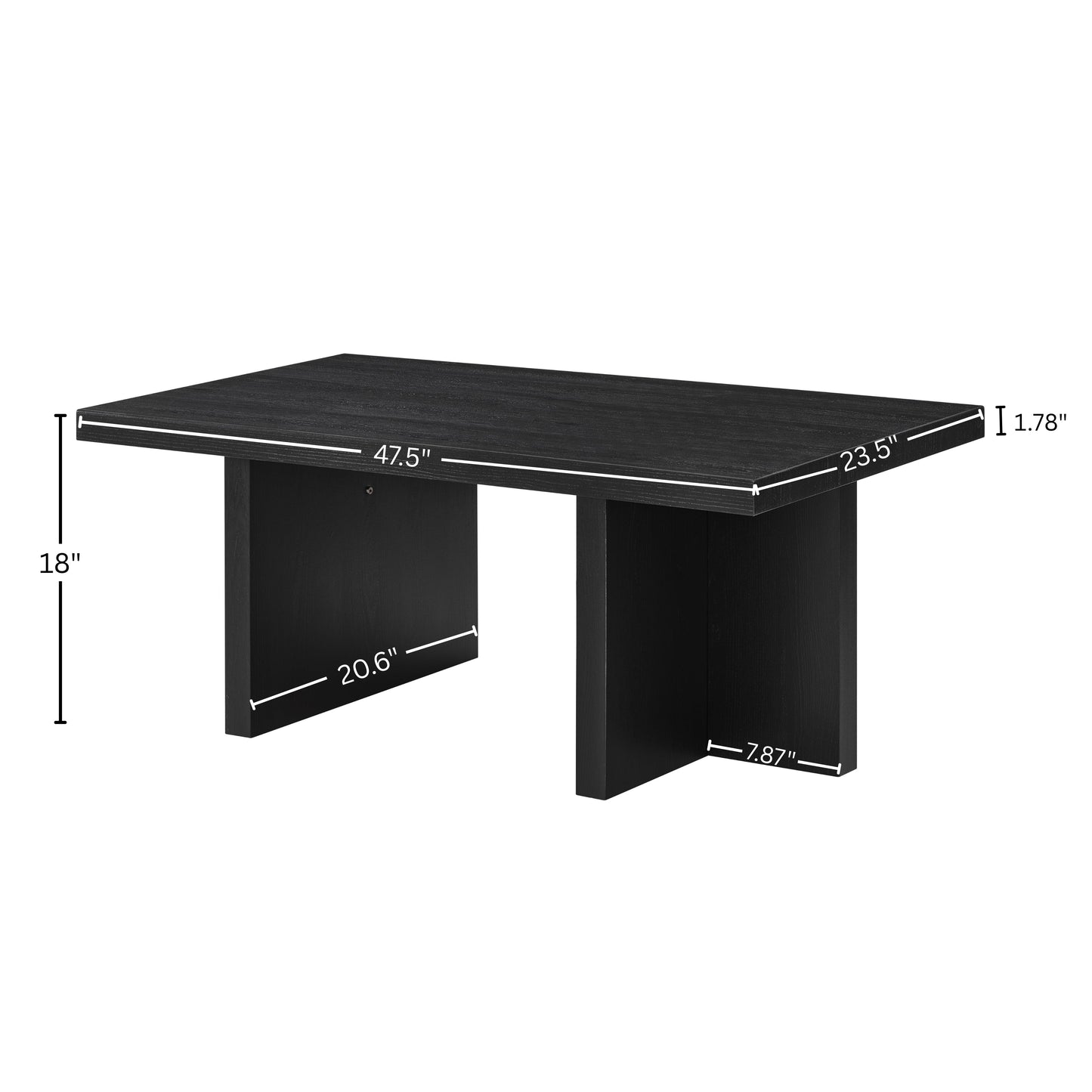 Roundhill Furniture Mchome Contemporary Coffee Table