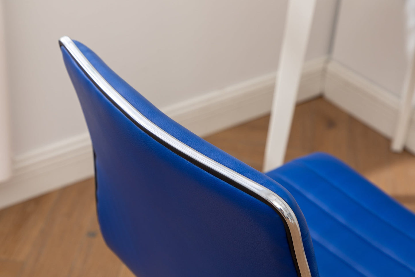 Fremo Chromel Adjustable Air Lift Office Chair, Blue