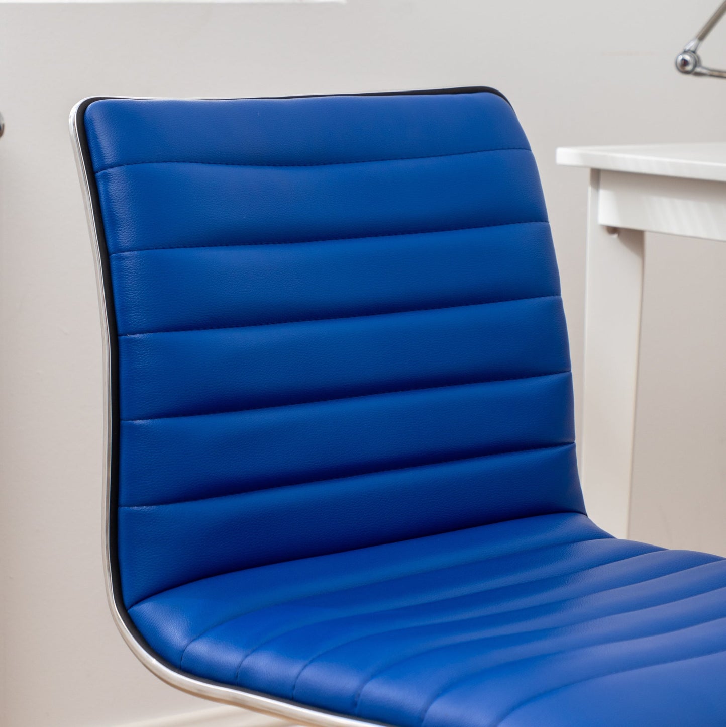 Fremo Chromel Adjustable Air Lift Office Chair, Blue