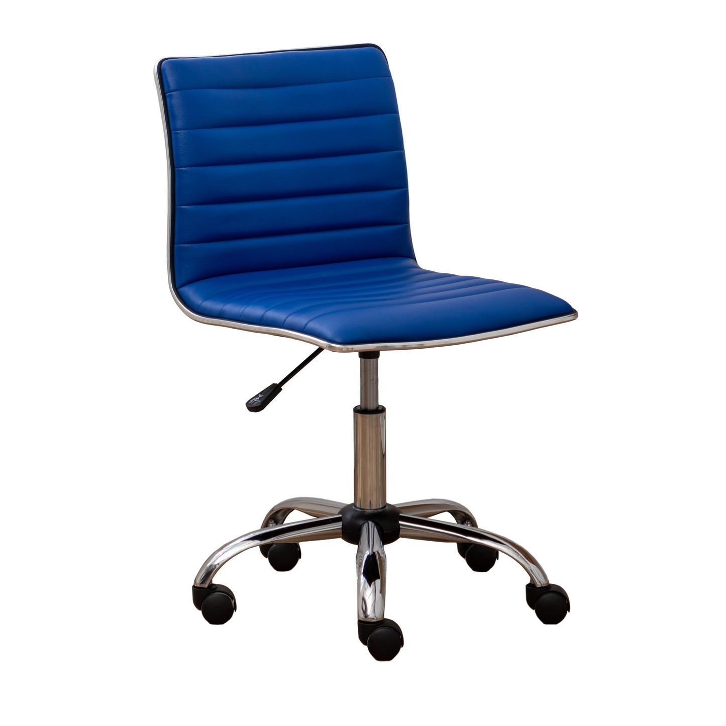 Fremo Chromel Adjustable Air Lift Office Chair, Blue
