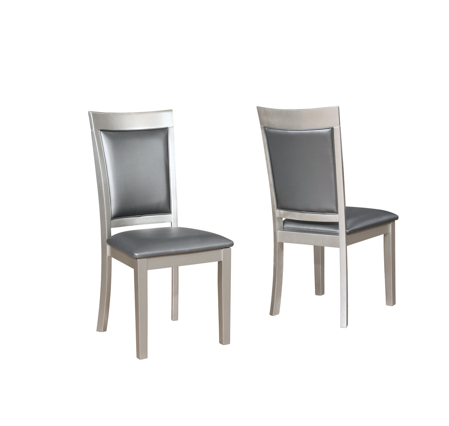 Avignor 5-Piece Contemporary Simplicity Dining Set with 4 Chairs