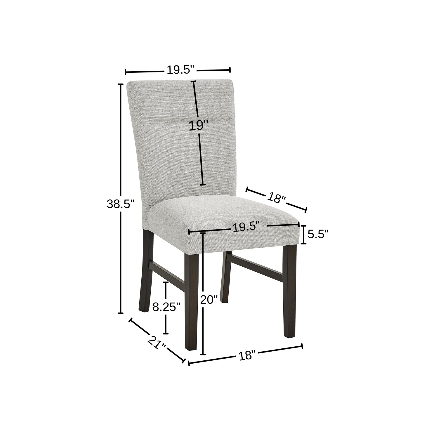 Roundhill Furniture Sorlen Modern 7-Piece Dining Set, 3D Faux Concrete Table with 6 Chairs